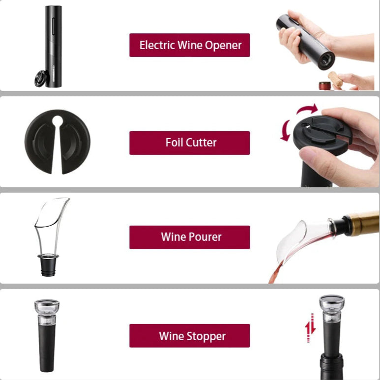Electric Automatic Wine Bottle Opener